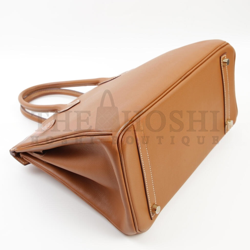 H**me5 BIRKIN BOX 35 BROWN BAG 1963189330 (35*25*18cm) Master Quality